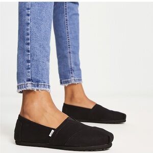 Toms Alpargata Espadrilles in Black Size 10
